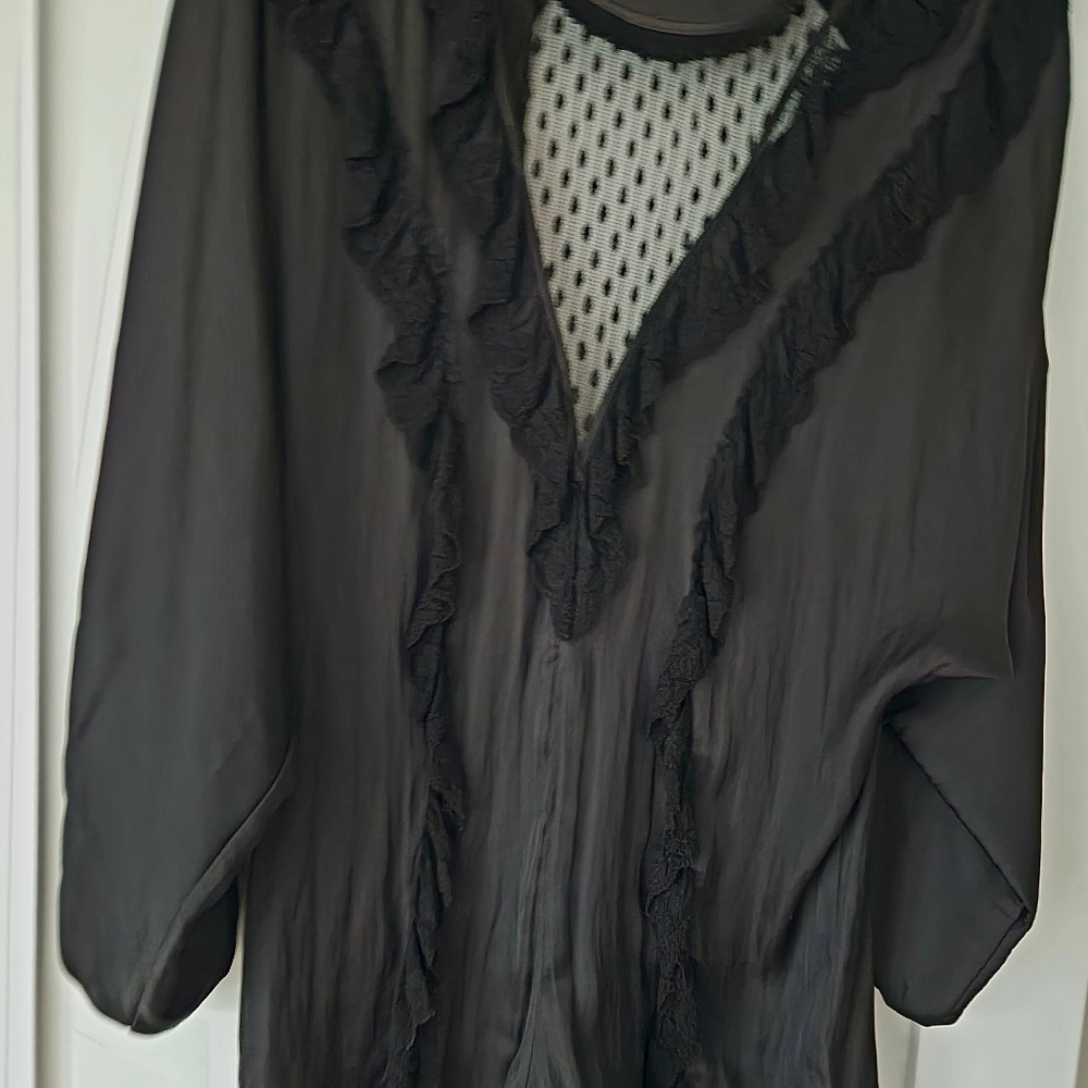 Alice McCall Black Long Sleeve Lace Ramper